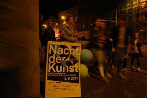 8. Nacht der Kunst - Das Kunstfestival auf der Georg-Schumann-Straße. Foto: Magistralenmanagement Georg-Schumann-Straße